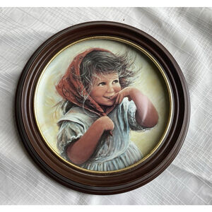 1982 Sue Etem Children to Love "WENDY" Numbered Porcelain Collector Plate Signed